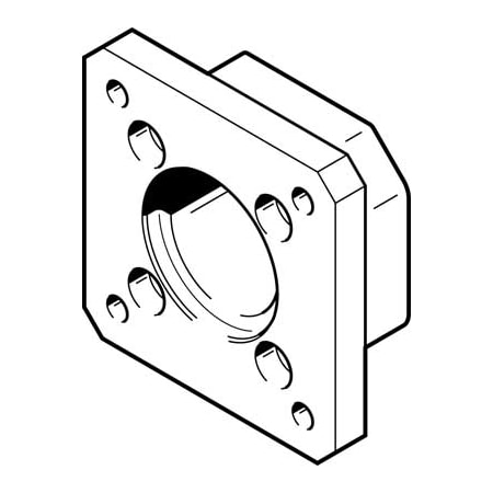 Festo Motor Flange EAMF-A-28B-42A EAMF-A-28B-42A